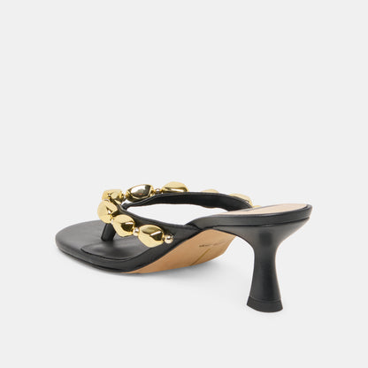 DAKSIE CUIR NOIR