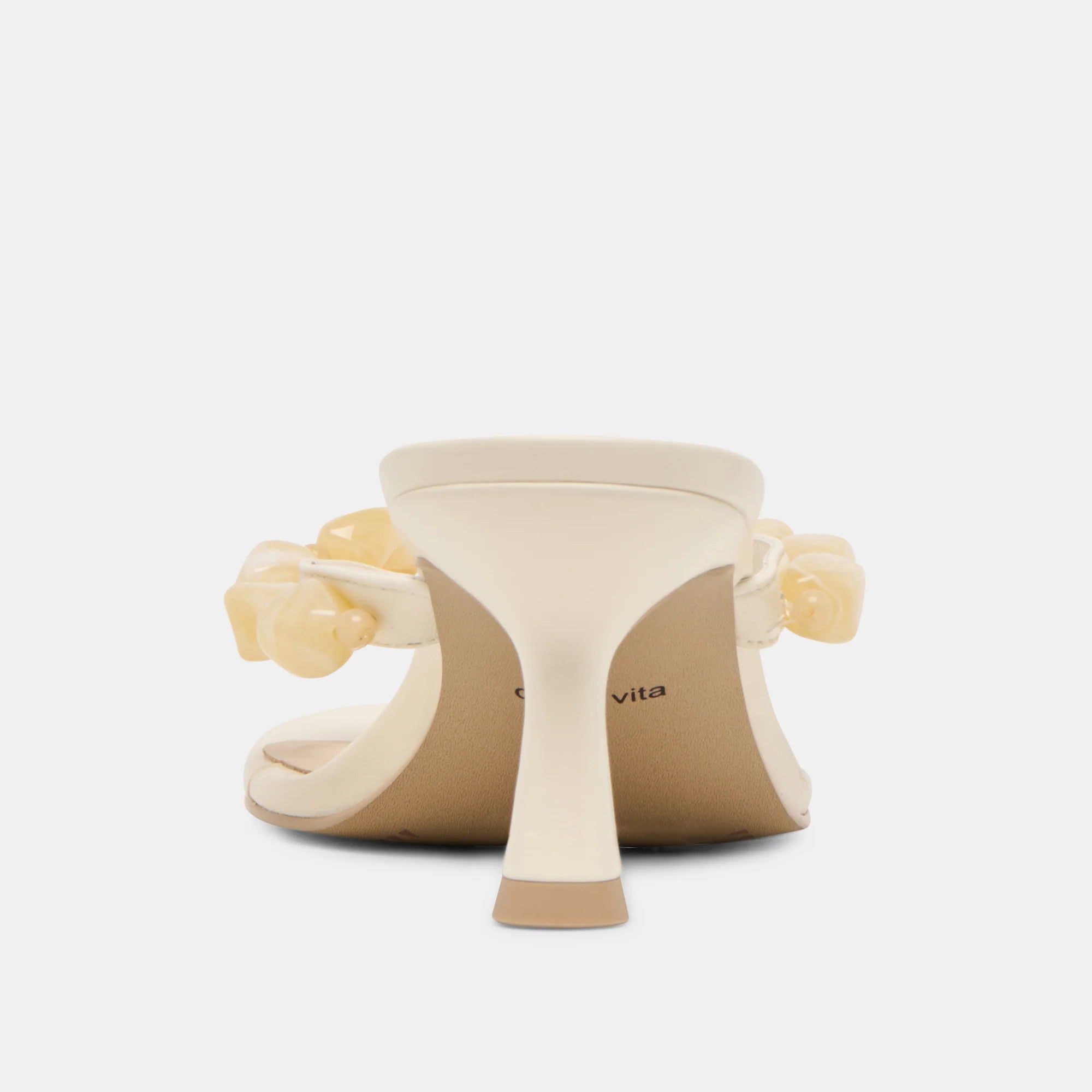 DAKSIE CUIR BLANC CASSÉ - view 7