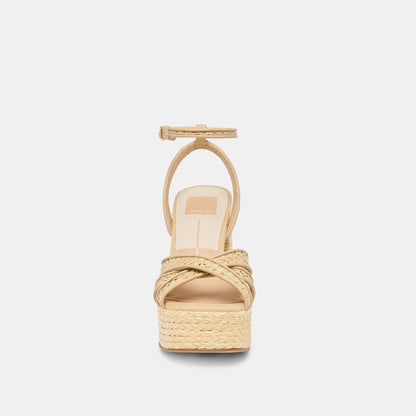 DANILA RAFFIA NATUREL PÂLE