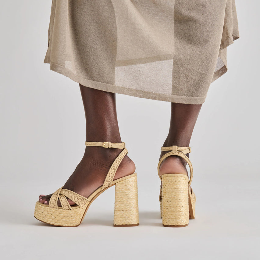 DANILA RAFFIA NATUREL PÂLE