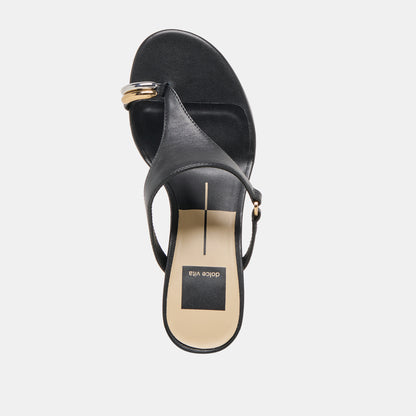 DERREL CUIR NOIR