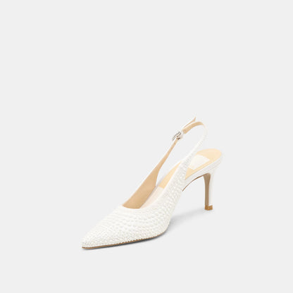ELASI PERLE BLANC SATINÉ