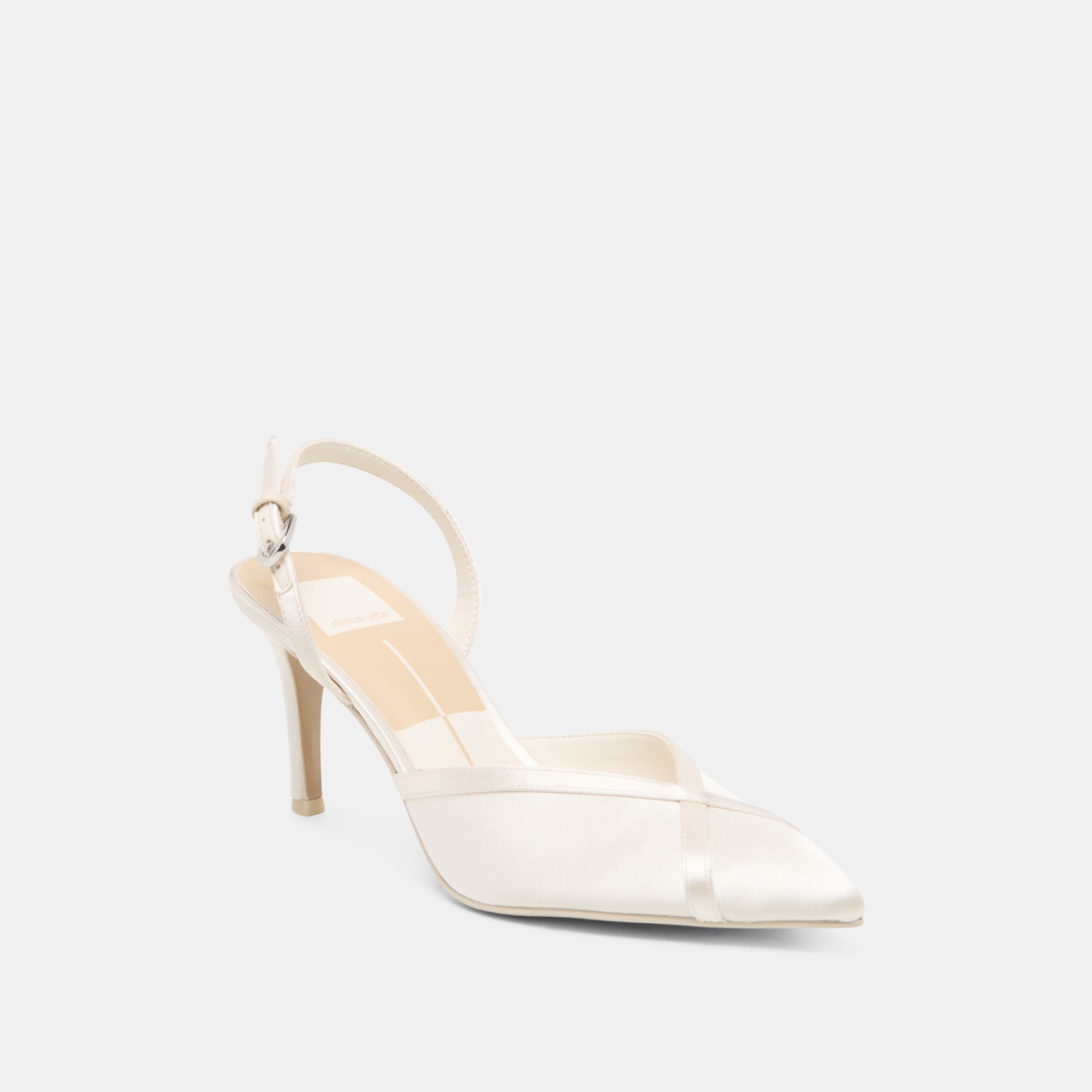 ELAYA SOFT WHITE SATIN - view 2