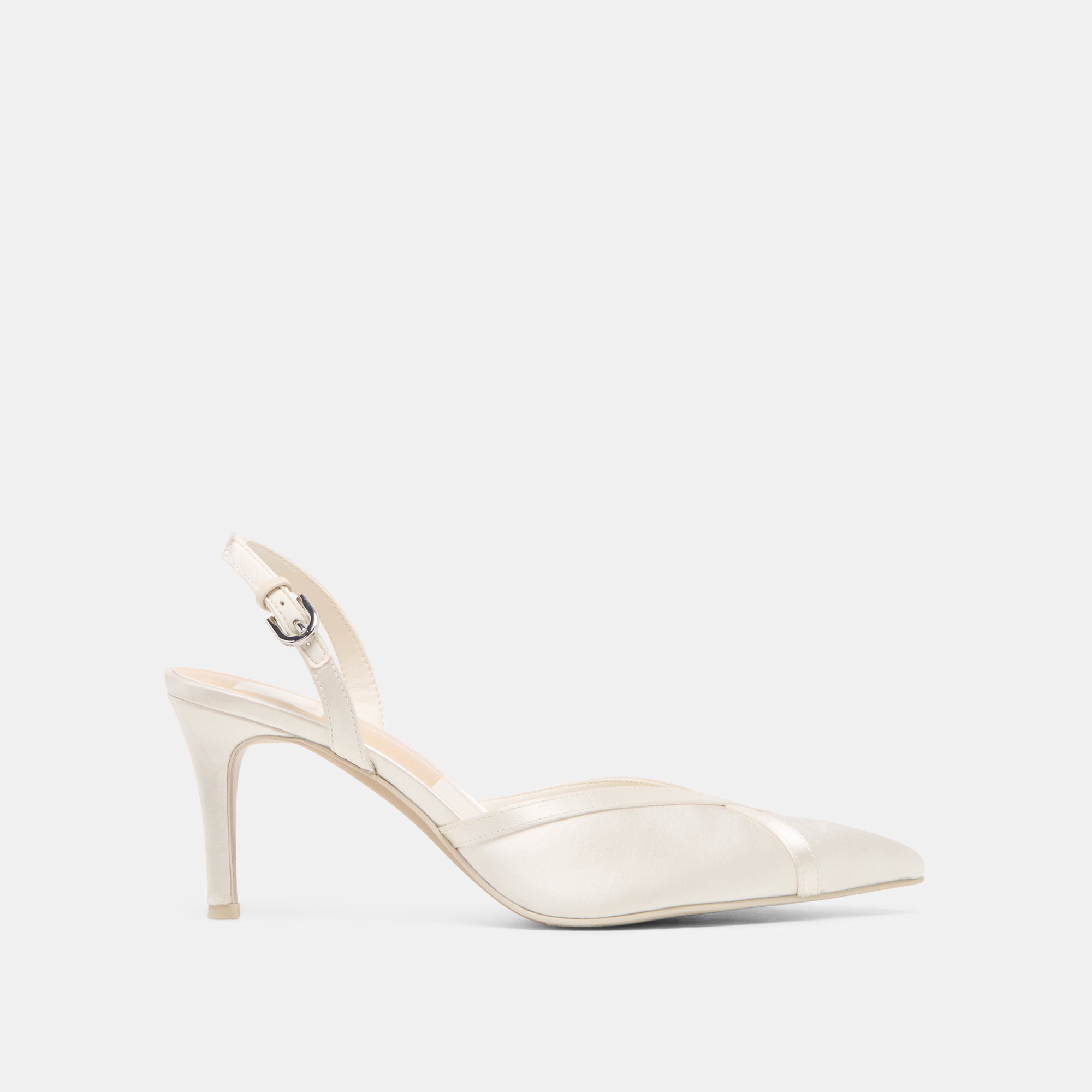 ELAYA SOFT WHITE SATIN
