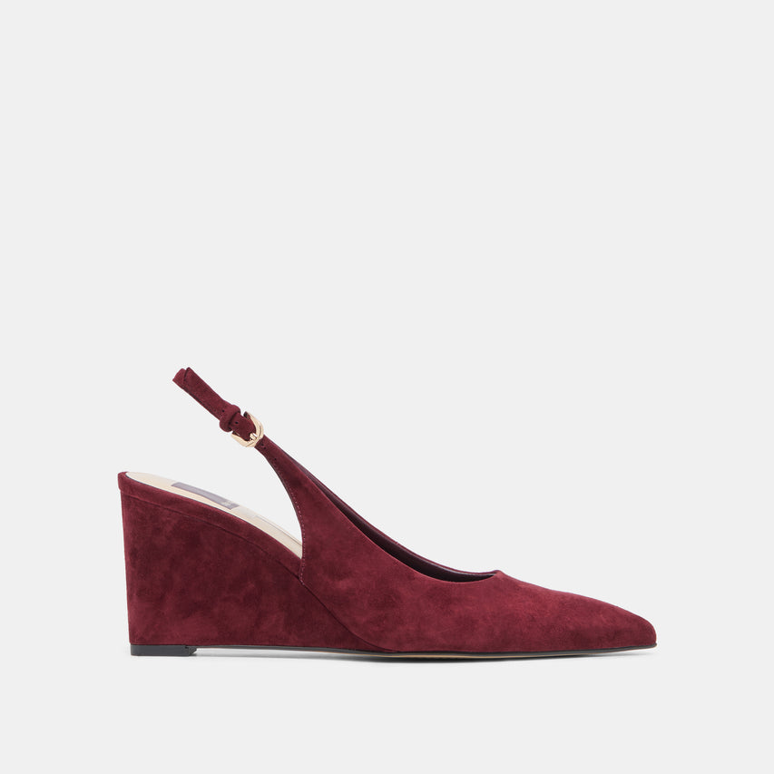 EVELAN BERRY SUEDE