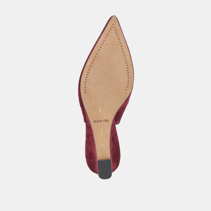 EVELAN BERRY SUEDE