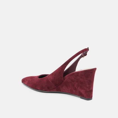 EVELAN BERRY SUEDE
