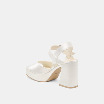 FATIMA WHITE SATIN