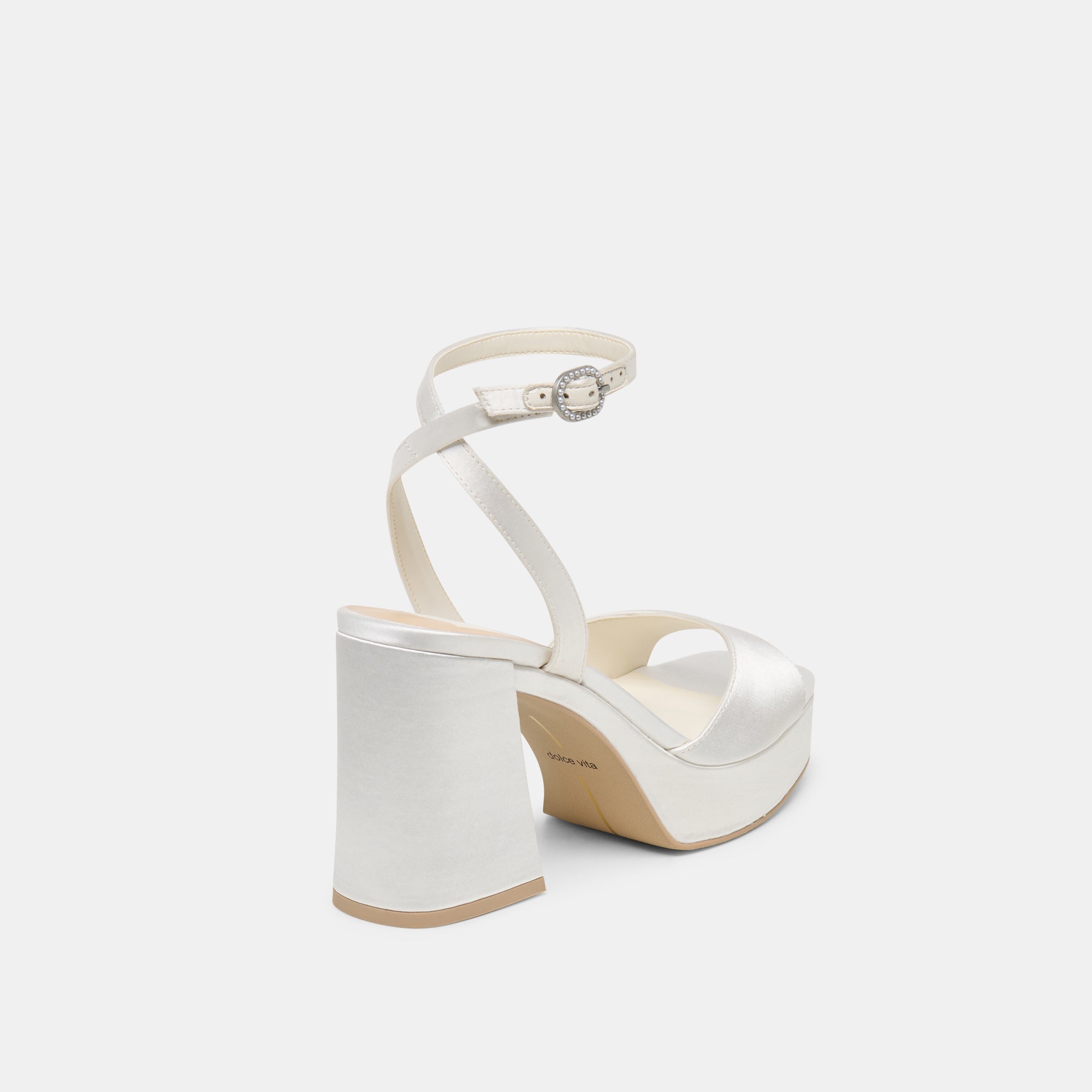 FELICA WHITE SATIN - view 3