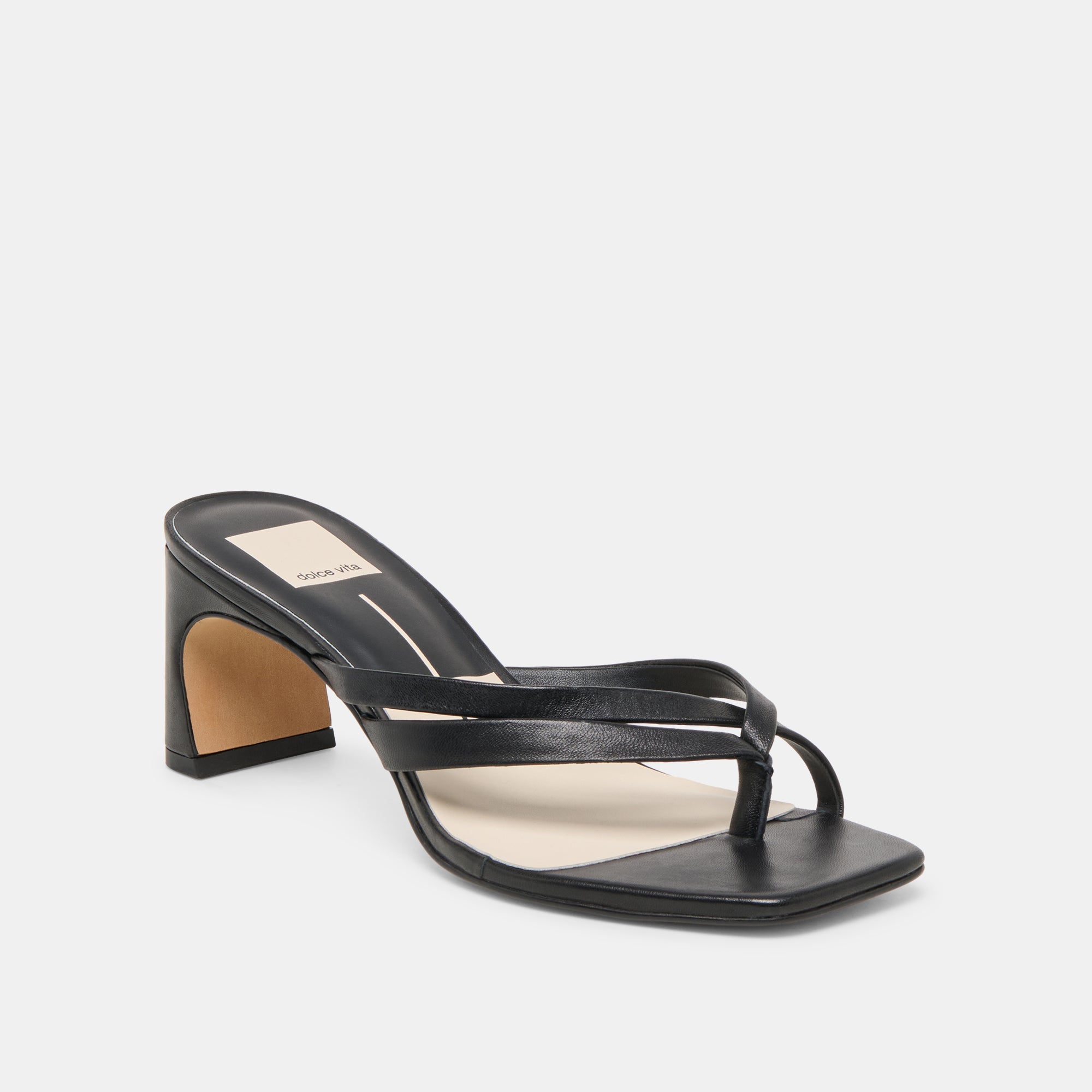 GESSIE BLACK LEATHER - view 2