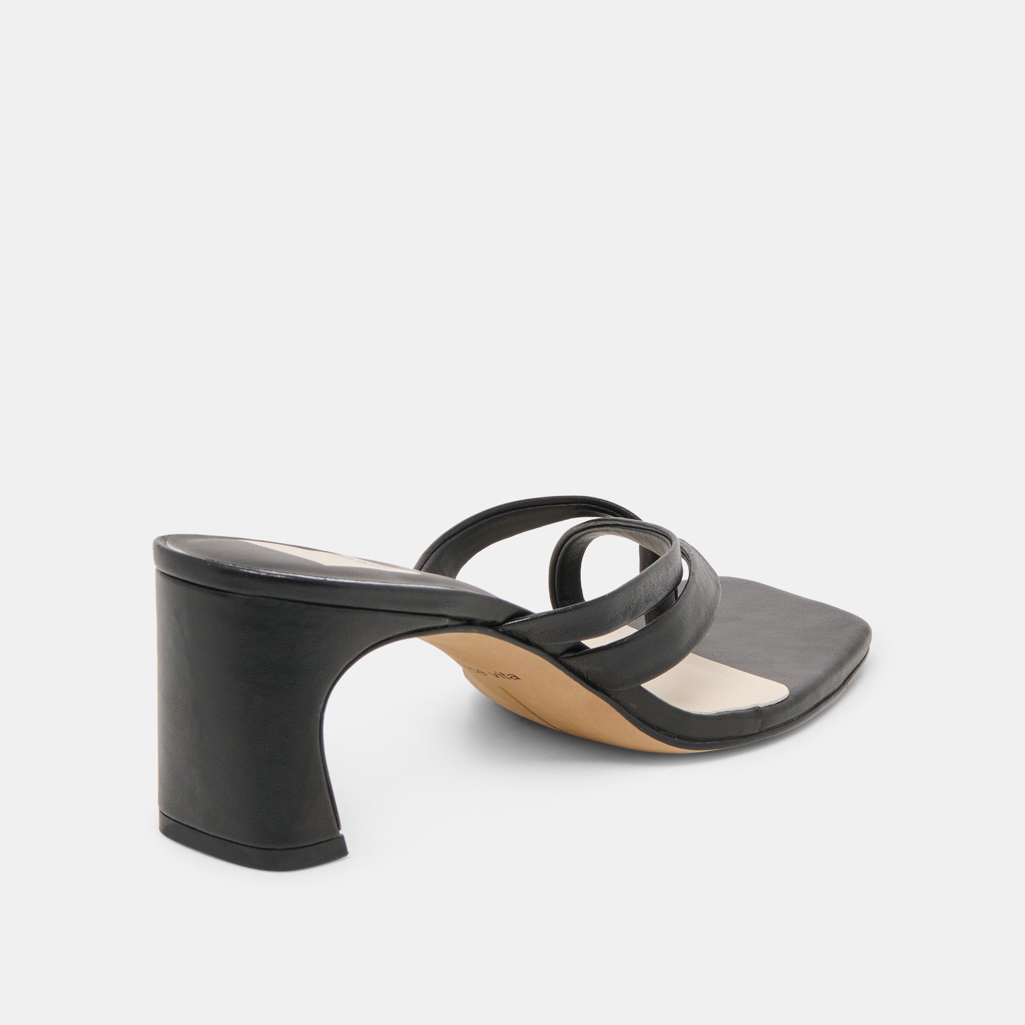 GESSIE BLACK LEATHER - view 3