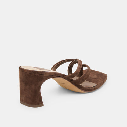 GESSIE NUBUCK BRUN FONCÉ