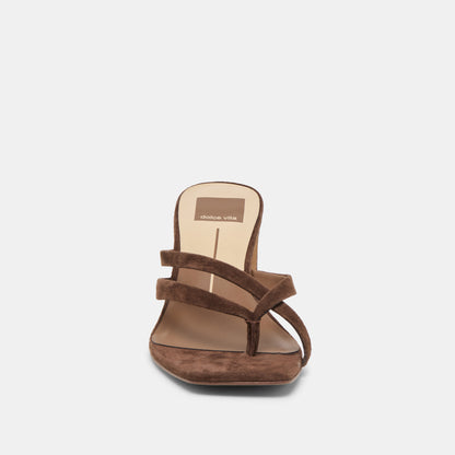 GESSIE NUBUCK BRUN FONCÉ