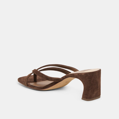 GESSIE NUBUCK BRUN FONCÉ