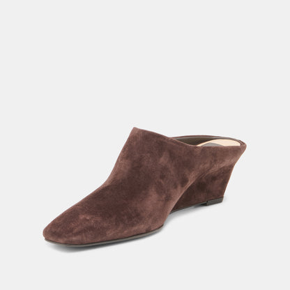 HILAH MAHOGANY SUEDE