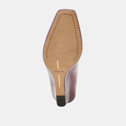 HILAH OXBLOOD PATENT