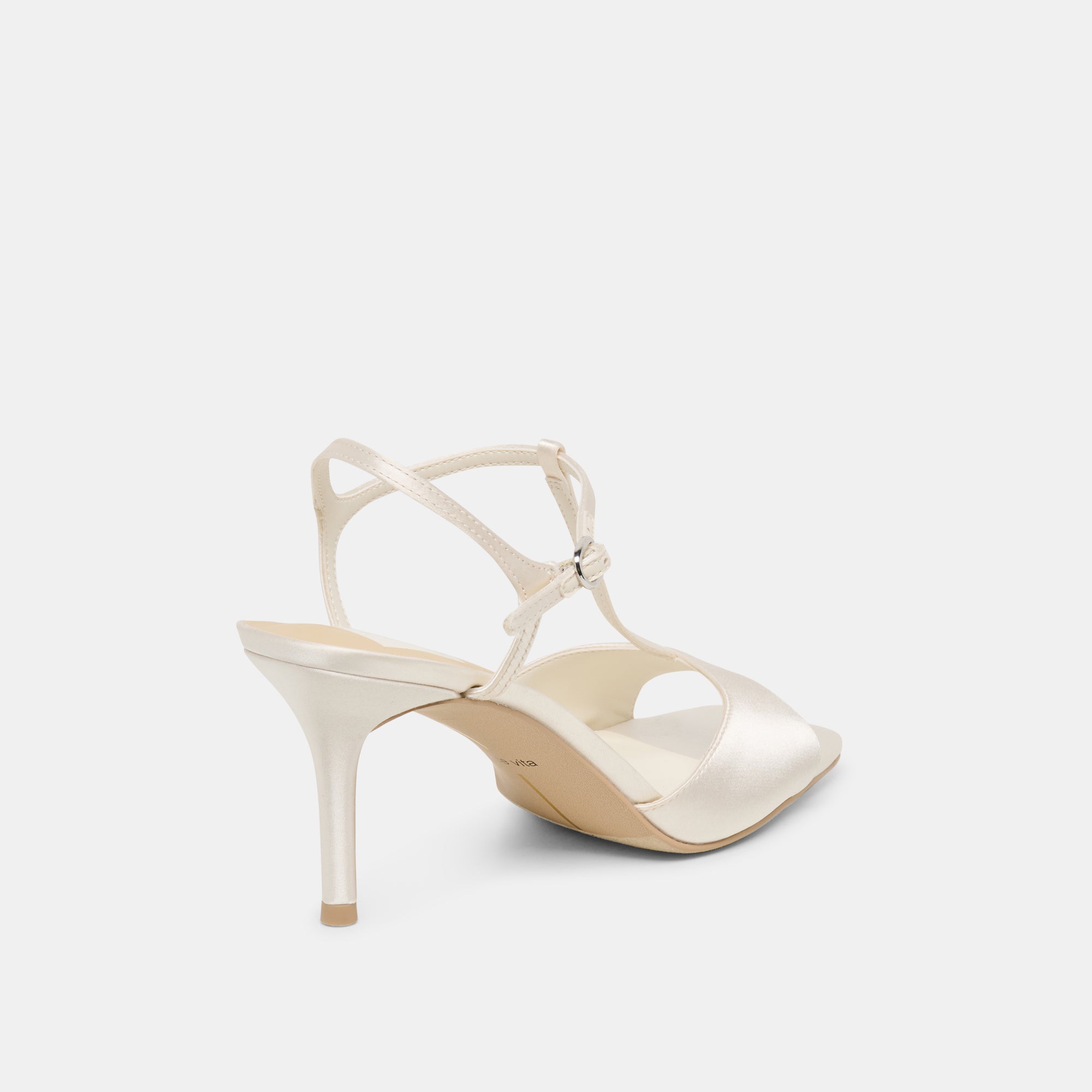 HILERY OFF WHITE SATIN - view 3