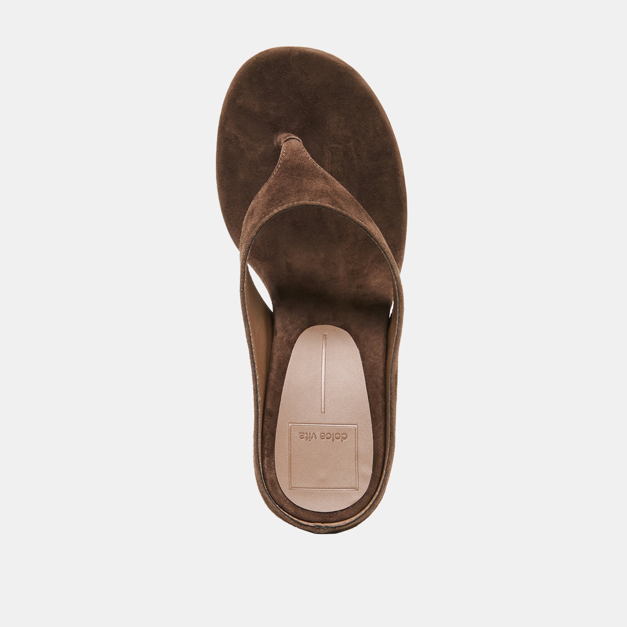 HINNA DARK BROWN SUEDE - view 8