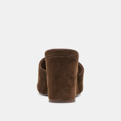 HOLTA SUEDE BRUN FONCÉ