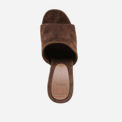 HOLTA SUEDE BRUN FONCÉ