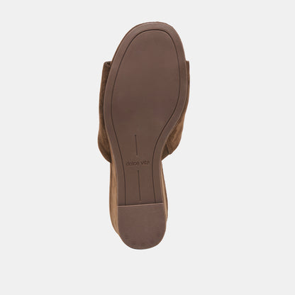 HOLTA SUEDE BRUN FONCÉ