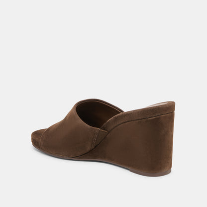 HOLTA SUEDE BRUN FONCÉ
