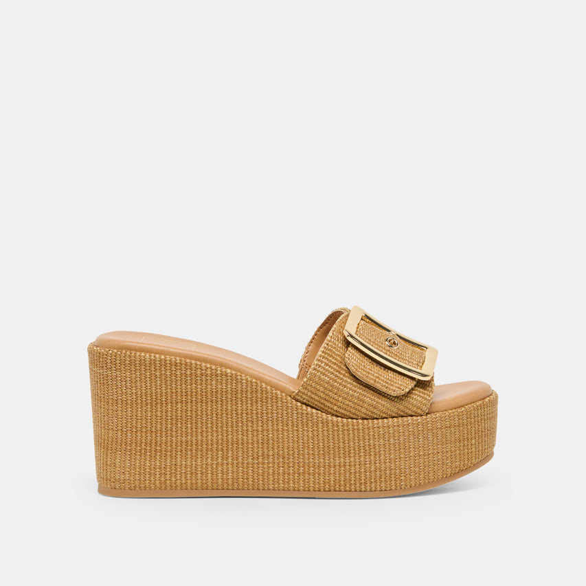 JILIAN RAFFIA BRUN