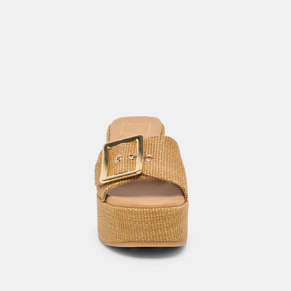 JILIAN RAFFIA BRUN