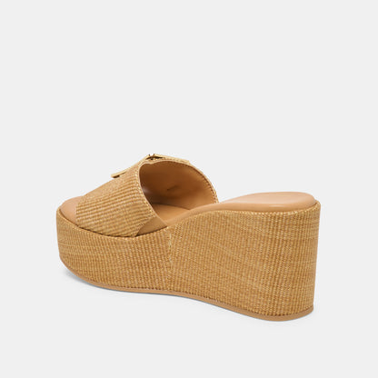 JILIAN RAFFIA BRUN