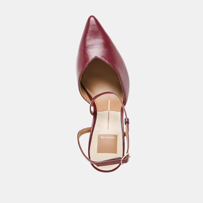 KAMRA OXBLOOD LEATHER
