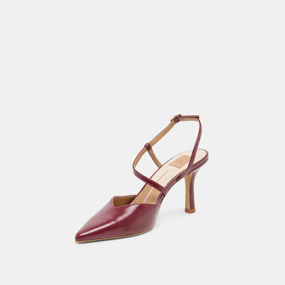 KAMRA OXBLOOD LEATHER