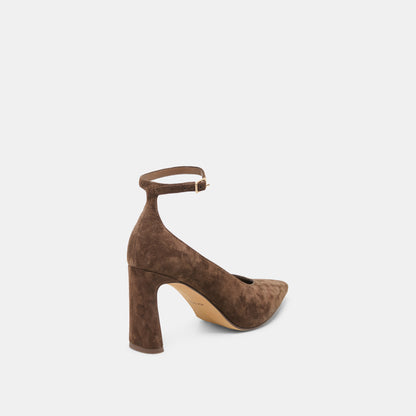 KARSIN DK BROWN SUEDE