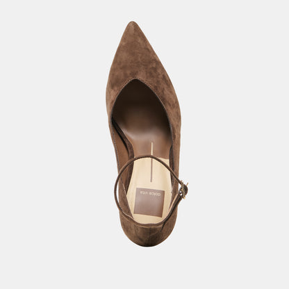 KARSIN DK BROWN SUEDE