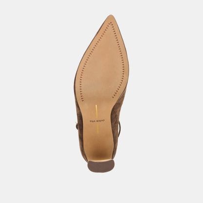 KARSIN DK BROWN SUEDE