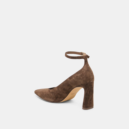 KARSIN DK BROWN SUEDE
