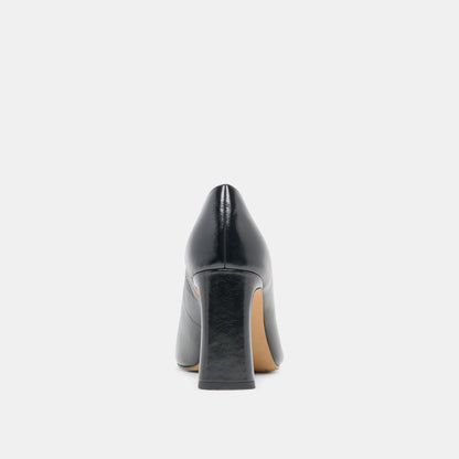 KAYNA BLACK LEATHER
