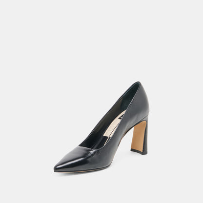 KAYNA BLACK LEATHER