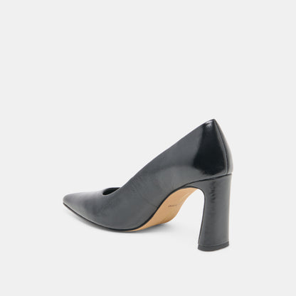 KAYNA BLACK LEATHER