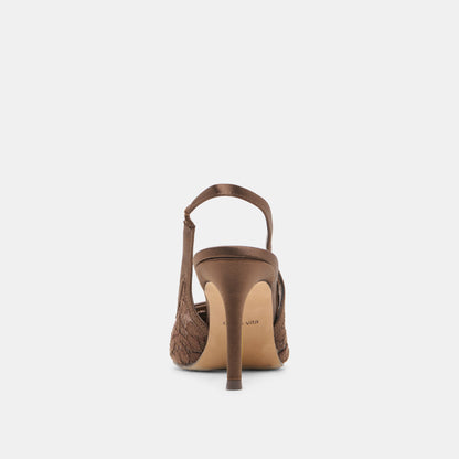 KLAUDE LACE DK BROWN LACE