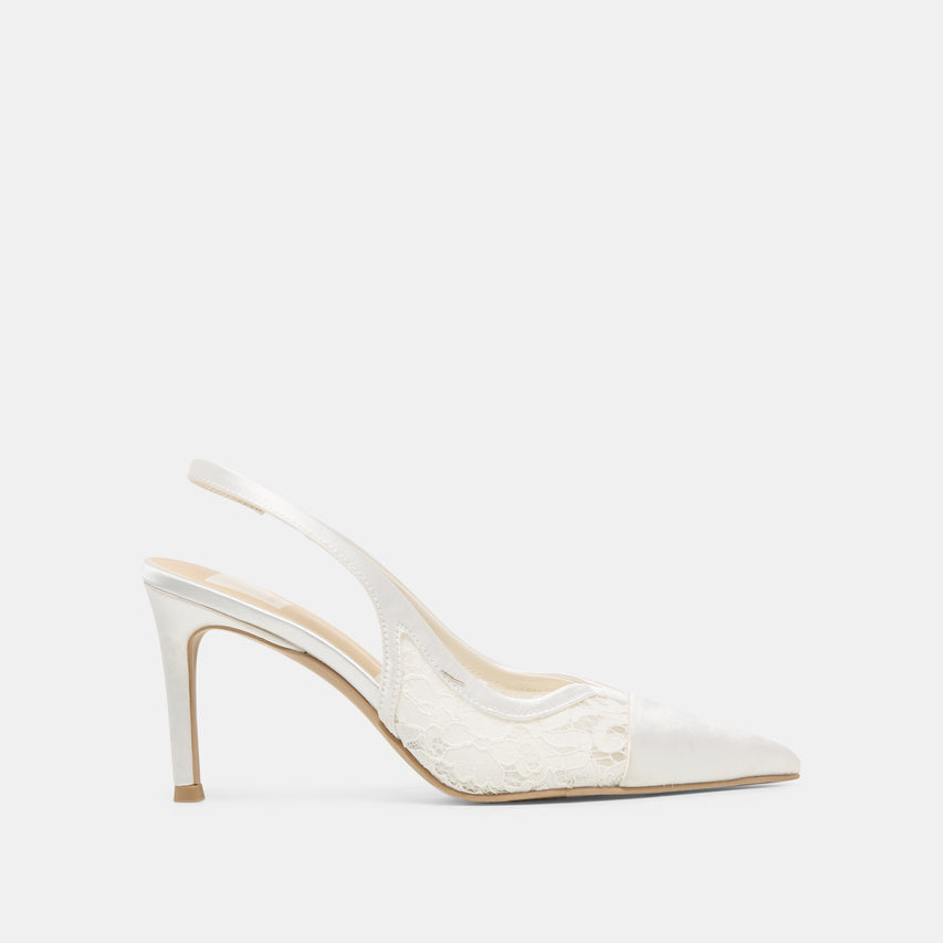KLAUDE LACE TRUE WHITE LACE