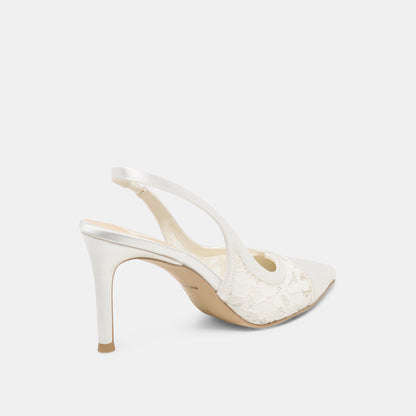 KLAUDE LACE TRUE WHITE LACE