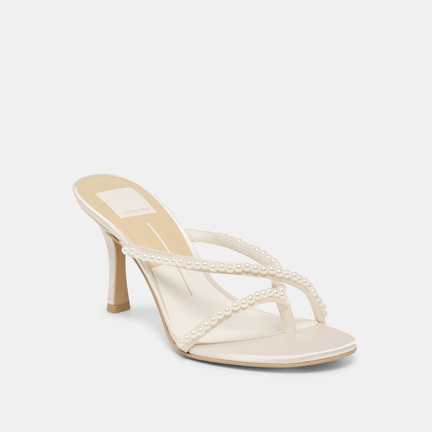 LIANO PERLE SATIN BLANC CASSÉ