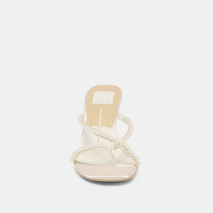 LIANO PERLE SATIN BLANC CASSÉ