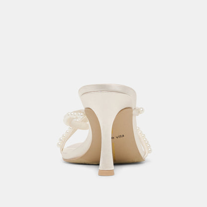 LIANO PERLE SATIN BLANC CASSÉ
