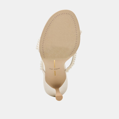 LIANO PERLE SATIN BLANC CASSÉ