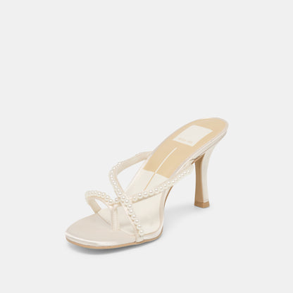 LIANO PERLE SATIN BLANC CASSÉ