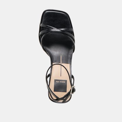 MANJI MIDNIGHT LEATHER