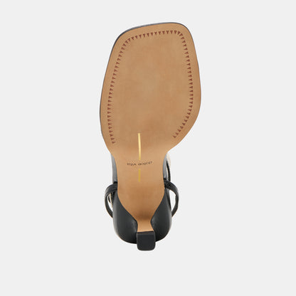 MANJI MIDNIGHT LEATHER
