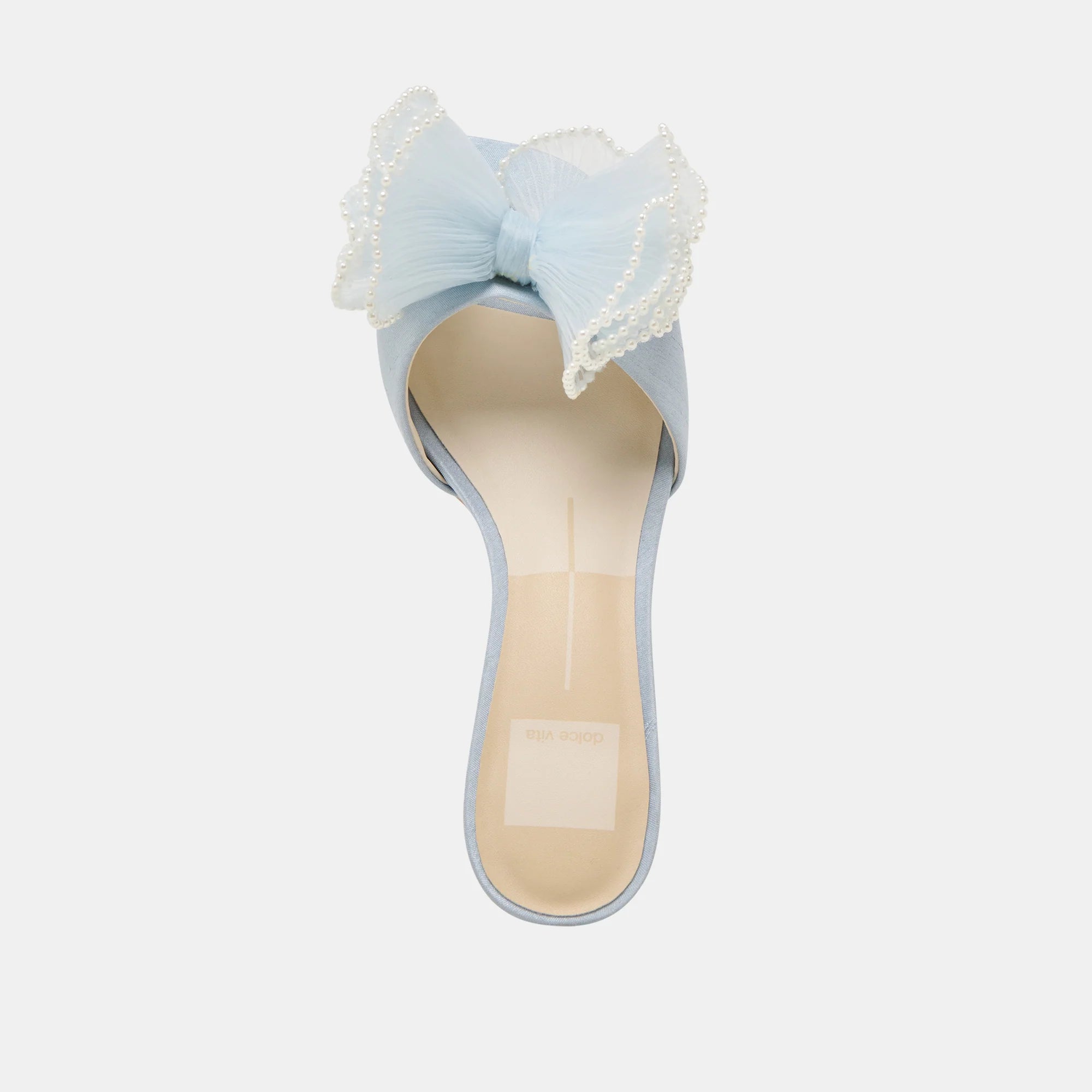 NARITA PEARL BLUE SATIN