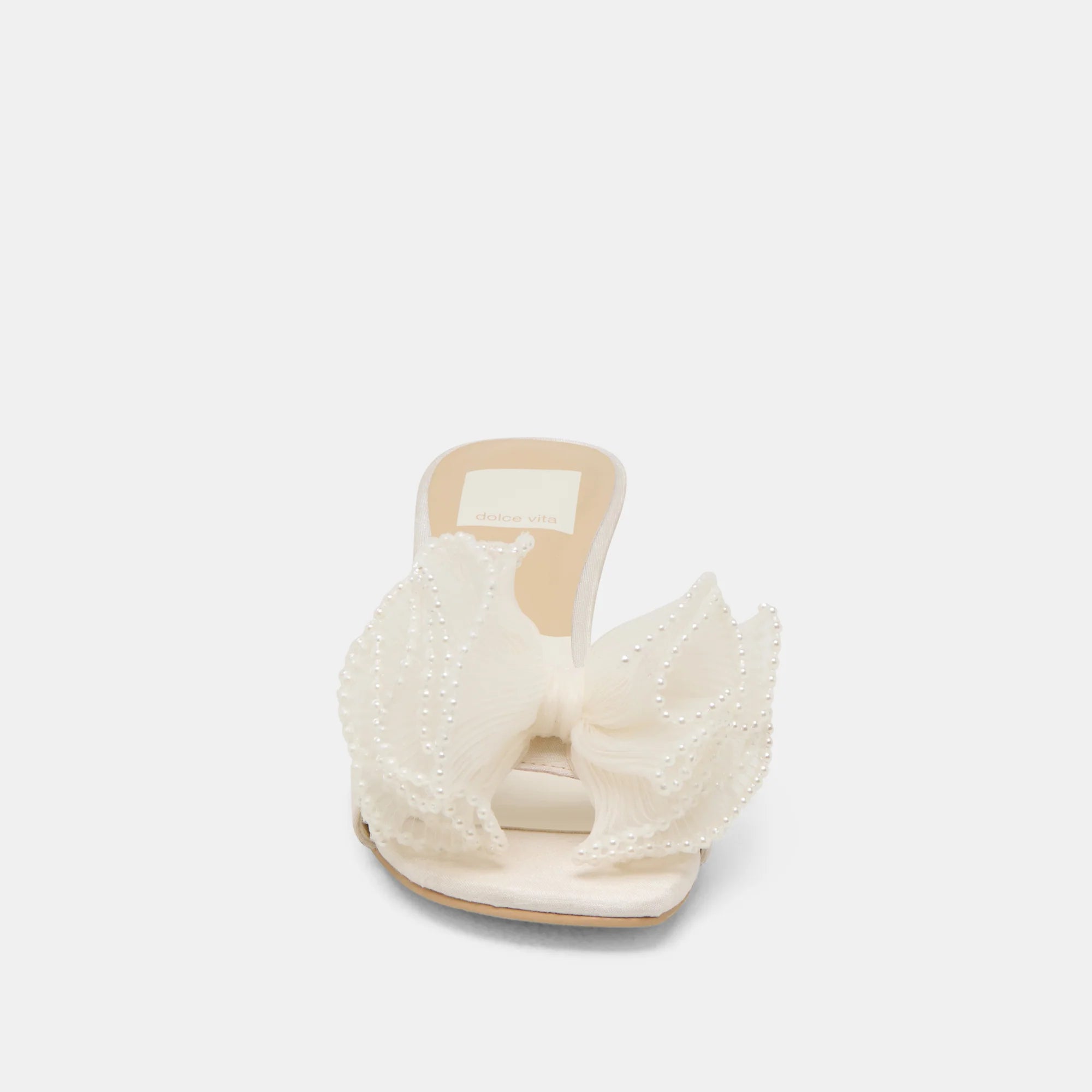 NARITA PEARL OFF WHITE SATIN